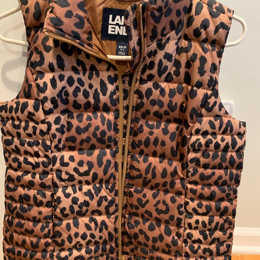 Leopard Vest